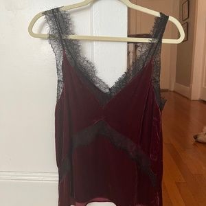 Cami nyc velvet top
